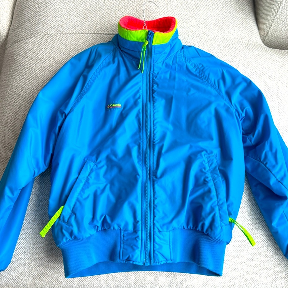 Ladies Columbia Blue Winter Jacket